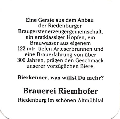 riedenburg keh-by riemhofer quad 5b (185-eine gerste-schwarz)